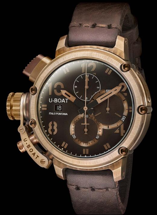 U-BOAT CHIMERA 46 BRONZE CHRONO 7474 Replica Watch